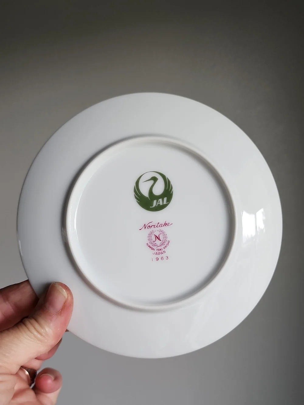 VINTAGE NORITAKE JAPAN AIRLINES (JAL) CUP & SAUCER